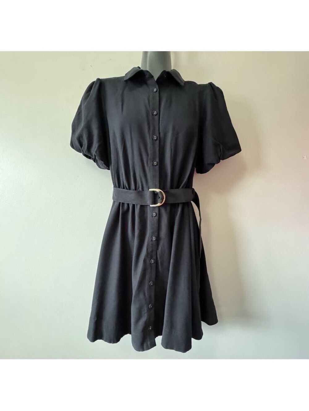 Ever New Black Mini Dress with Belt